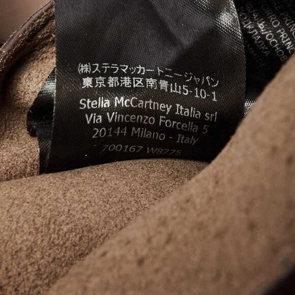 Stella McCartney Grey Faux Leather Medium Hobo Bag - Picture 11 of 12